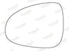 Summit Stick-On Standard Mirror Glass fits VW Touareg 13 on LHS Summit - Dynamic Drive