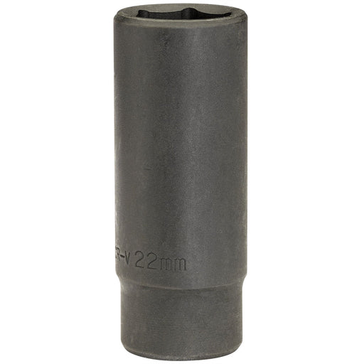 Draper Deep Impact Socket, 1/2" Sq. Dr., 22mm (Sold Loose) 59882 Draper - Dynamic Drive