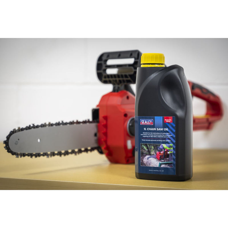 Sealey Chainsaw Oil 1L CSO1L Sealey - Dynamic Drive
