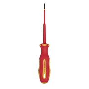 Draper XP1000 VDE Slimline Plain Slot Screwdriver, 4.0 x 100mm 02160 Draper - Dynamic Drive