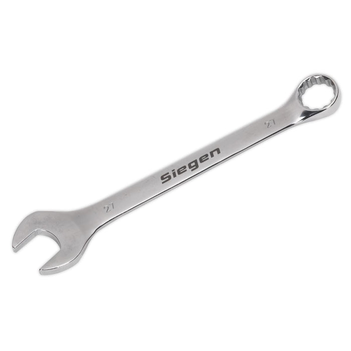 Sealey Combination Spanner 27mm S01027 Siegen by Sealey - Dynamic Drive