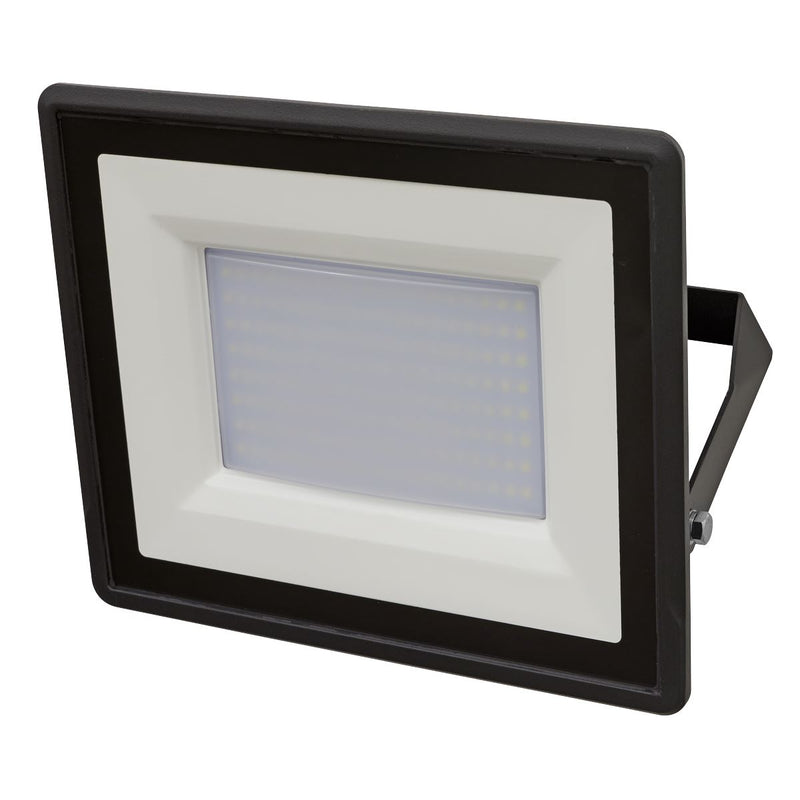 Sealey Extra Slim Floodlight with Wall Bracket 100W SMD LED Sealey  - Dynamic Drive