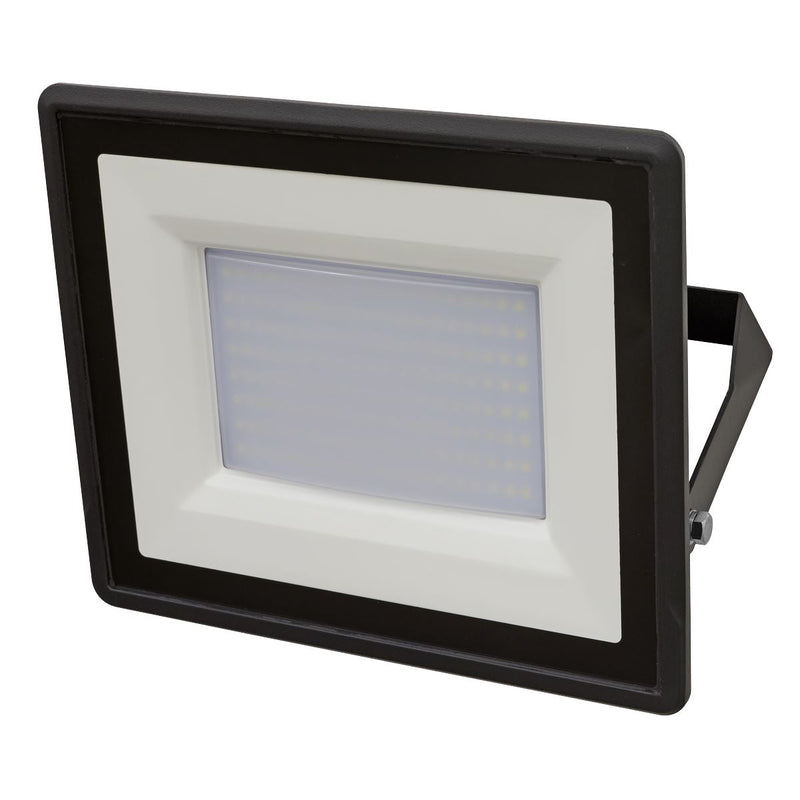 Sealey Extra Slim Floodlight with Wall Bracket 100W SMD LED LED115 Sealey - Dynamic Drive