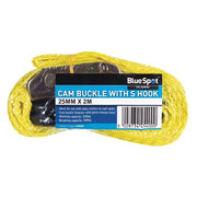 Bluespot Tools S-Hook Cam Buckle 25mm x 2m BlueSpot Tools - Dynamic Drive
