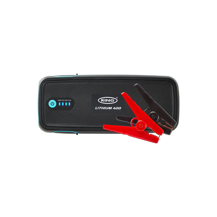 Ring Automotive RPPL400 high power lithium car jump starter power pack and 16800 Ring Automotive - Dynamic Drive