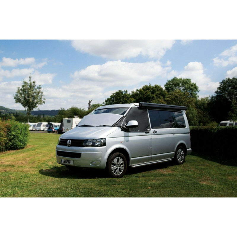 Transporter T5 T5.1 T6 Campervan External Windscreen Black Out Thermal Cover Maypole  - Dynamic Drive