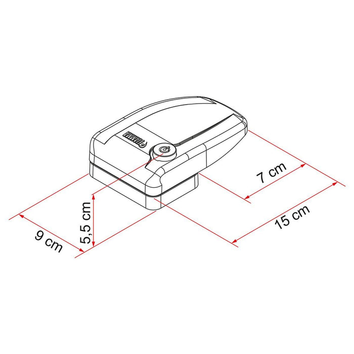 Fiamma Safe Door Grey for Caravans and Motorhomes Fiamma  - Dynamic Drive