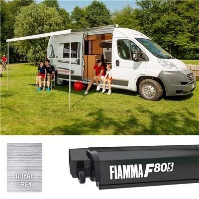 Fiamma F80S Deep Black 29M Royal Grey 07831A01R Fiamma - Dynamic Drive