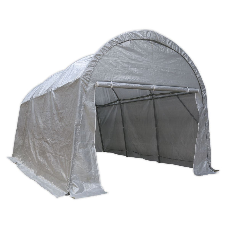 Sealey Dome Roof Car Port Shelter 4 x 6 x 3.1m CPS03 Sealey - Dynamic Drive