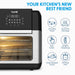 Baridi Air Fryer & Rotisserie Oven 12L Capacity DH170 Baridi - Dynamic Drive