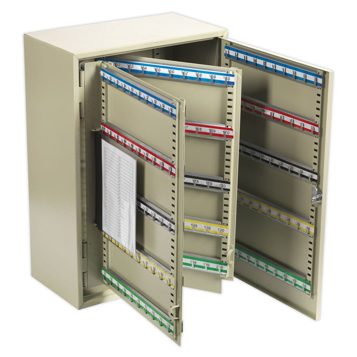 Sealey Key Cabinet 300 Key Capacity SKC300 Sealey - Dynamic Drive