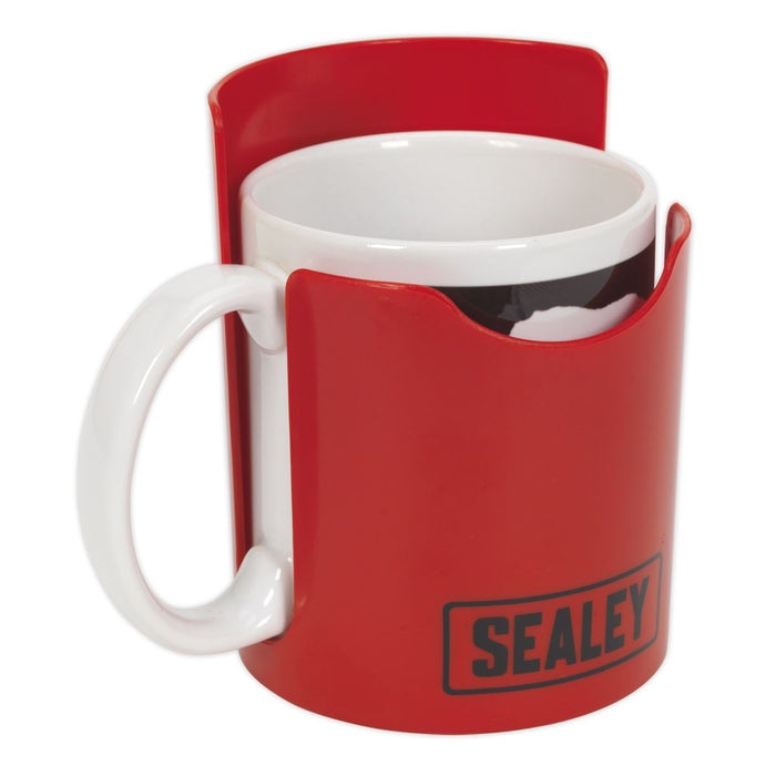 Sealey Magnetic Cup/Can Holder Red APCH Sealey - Dynamic Drive