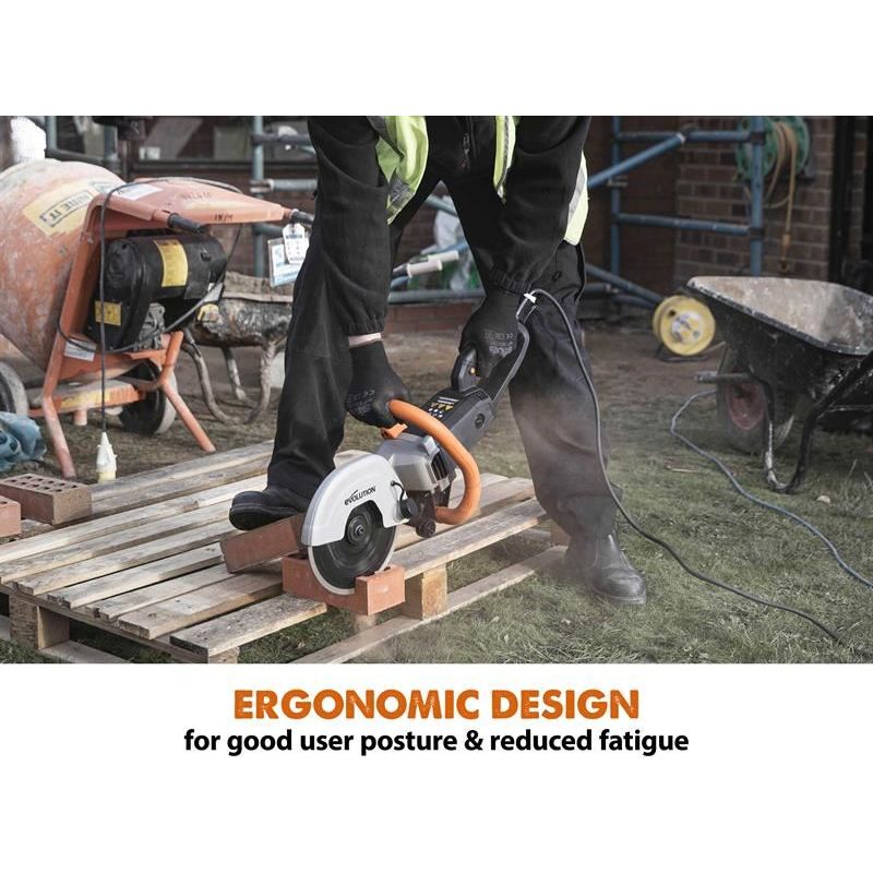 Evolution R230DCT 230mm Disc Cutter 1600W 110V Evolution - Dynamic Drive