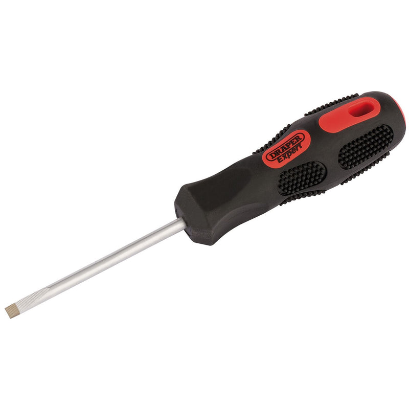 Draper Plain Slot Parallel Tip Screwdriver, 5.0 x 75mm (Sold Loose) 43376 Draper - Dynamic Drive