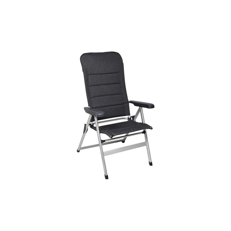 Outdoor Revolution San Remo Highback Chair 600D Charcoal Twill Camping Motorhome Outdoor Revolution - Dynamic Drive