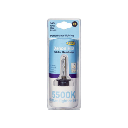 Ring 42V 35W D4S HID Bulb 5500K +20% - R424025K High performance Ring Automotive - Dynamic Drive