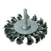 Silverline Rotary Steel Twist-Knot Wheel 75mm 456933 Silverline  - Dynamic Drive