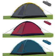 2 Person Camping Tent Hiking Beach Holiday Festival Dome Canopy ShelterCarry Bag Camp Active  - Dynamic Drive