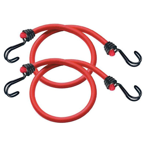 Master Lock Twin Wire Bungee Cord 60cm Red 2 Piece Master Lock - Dynamic Drive