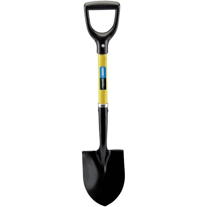 Draper Round Point Mini Shovel with Fibreglass Shaft 57569 Draper - Dynamic Drive