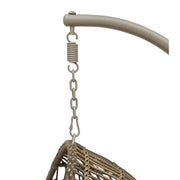 Dellonda Single Swinging Egg Chair with Cushion DG60 Dellonda - Dynamic Drive
