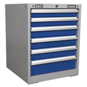 Sealey Cabinet Industrial 6 Drawer API5656 Sealey - Dynamic Drive