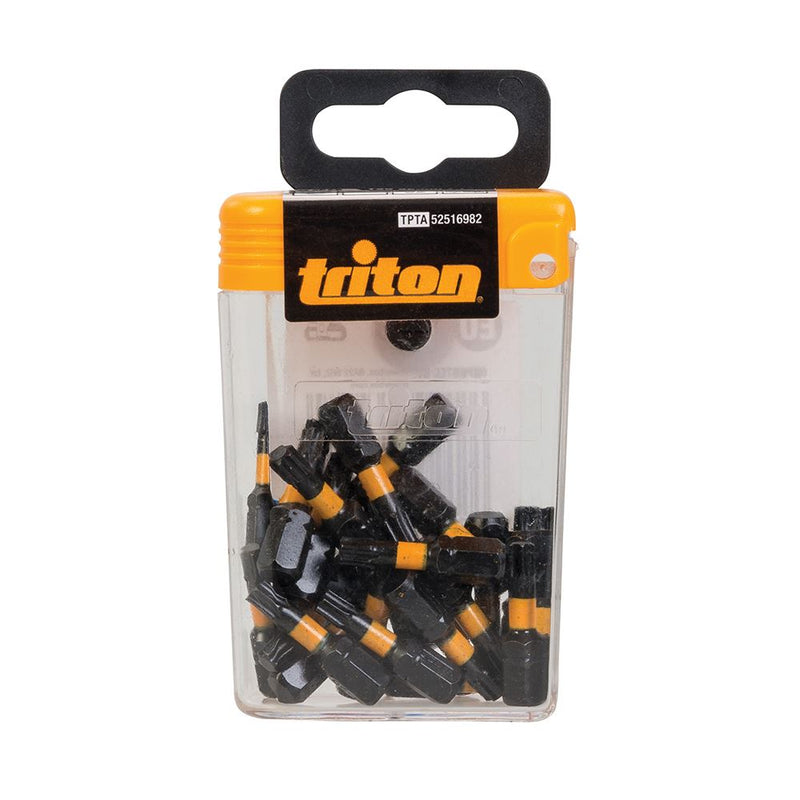 Triton T25 Screwdriver Impact Bit 25pk T25 25mm Triton - Dynamic Drive