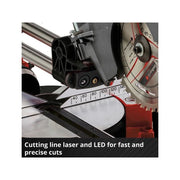 Einhell TE-SM 36/210 Li-Solo Power X-Change Sliding Mitre Saw 18V Bare Unit Einhell - Dynamic Drive