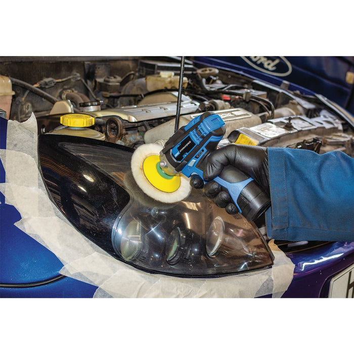 Draper Storm Force 10.8V Power Interchange Mini Polisher (Sold Bare) Draper - Dynamic Drive