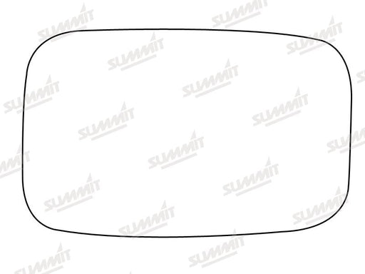 Summit Stick-On Standard Mirror Glass fits Vauxhall Frontera LHS RHS Summit - Dynamic Drive