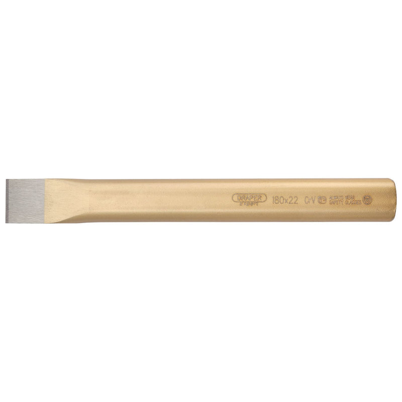 Draper Flat Cold Chisel, 22 x 180mm 51611 Draper - Dynamic Drive