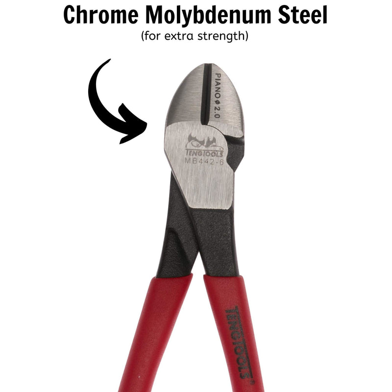 Teng Tools Heavy Duty Side Cutting Plier 160mm Teng Tools - Dynamic Drive