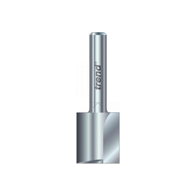 Trend 3/21 x 1/4 HSS Two Flute Cutter 6.3 x 28mm Trend - Dynamic Drive