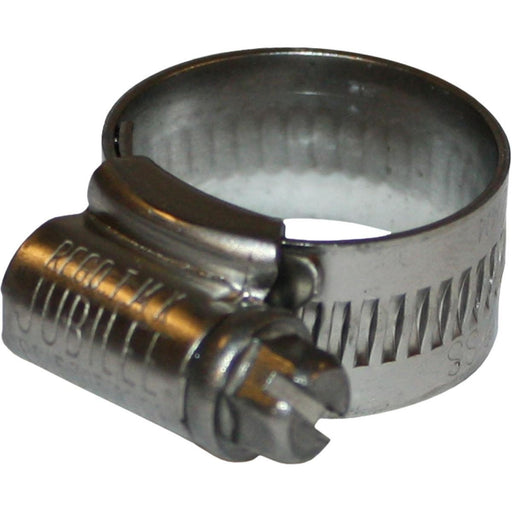 Jubilee Hose Clip 16-22mm Zinc Plated Mild Steel Size 0MS Jubilee - Dynamic Drive