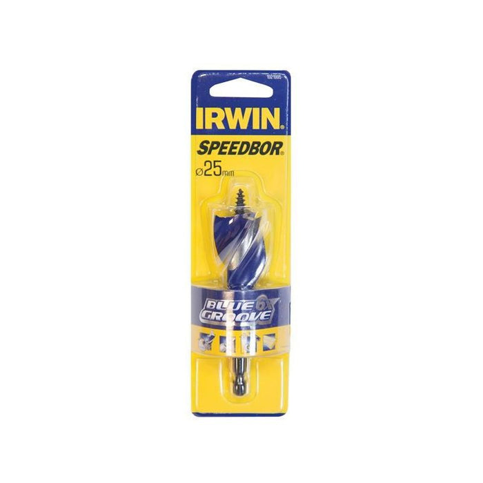 Irwin® Blue Groove 6X Stubby Wood Bit 25 x 100mm IRWIN® - Dynamic Drive