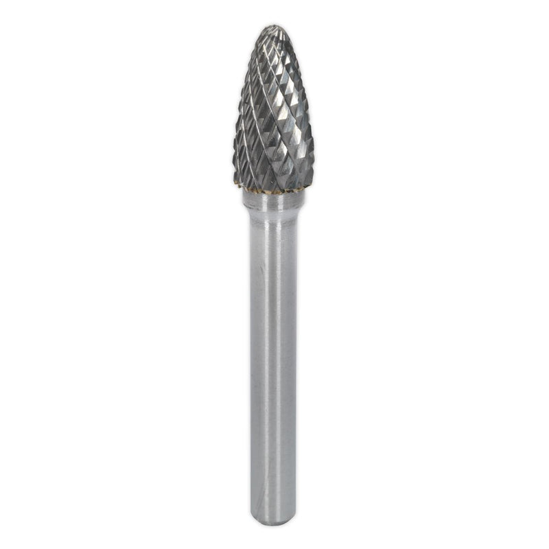 Sealey Tungsten Carbide Rotary Burr Arc Round Nose 10mm SDB05 Sealey - Dynamic Drive