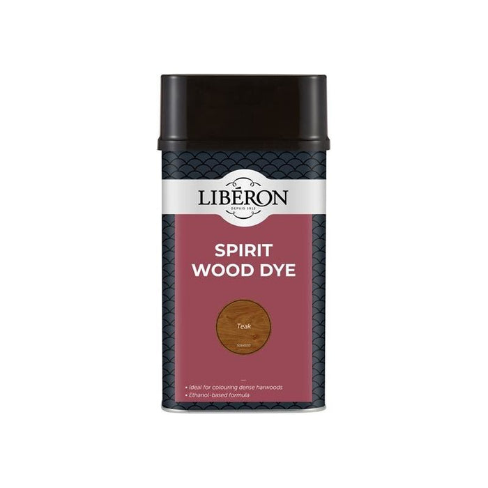 Liberon Spirit Wood Dye Teak 1 litre Liberon - Dynamic Drive