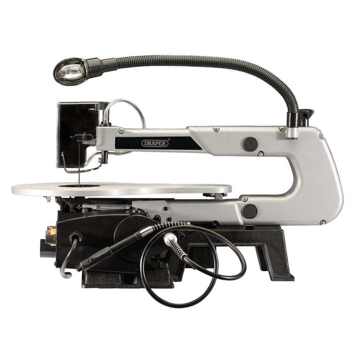 Draper Variable Speed Scroll Saw with Flexible Drive Shaft and Worklight, 405mm, Draper - Dynamic Drive