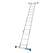 Silverline Multipurpose Ladder with Platform 3.6m 12-Tread Silverline - Dynamic Drive
