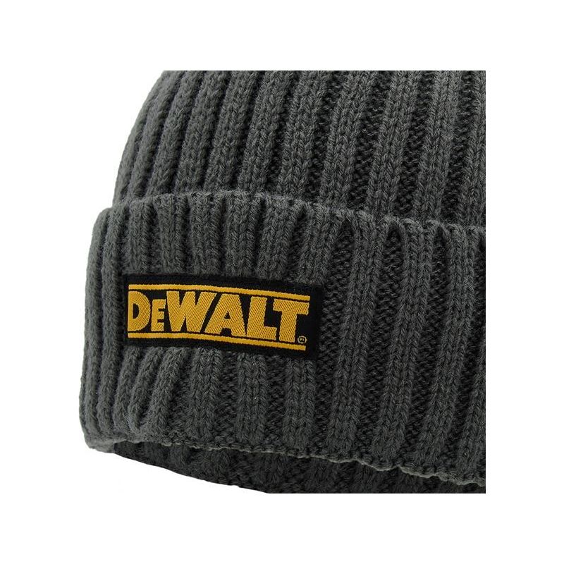 Dewalt Power Tools Indianapolis Grey Knitted Beanie Hat DeWALT Power Tools - Dynamic Drive