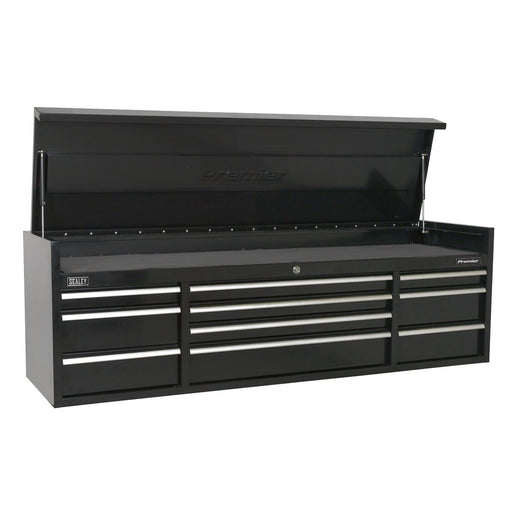Sealey Topchest 10 Drawer 1830mm Heavy-Duty Black PTB181510 Sealey - Dynamic Drive
