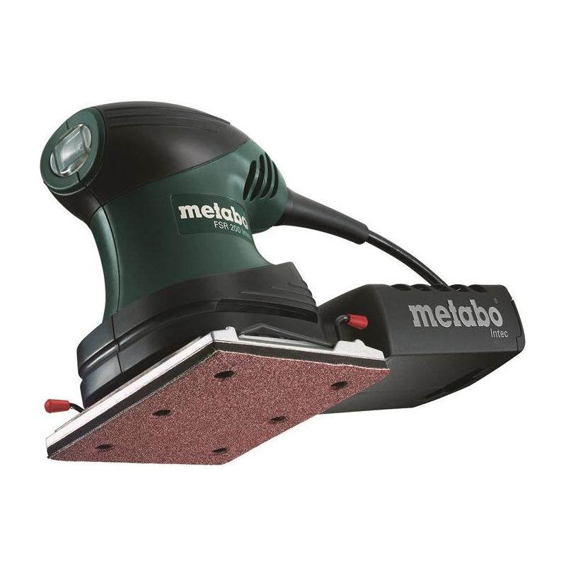 Metabo FSR-200 Intec 1/4 Sheet Orbital Palm Sander 200W 240V Metabo - Dynamic Drive