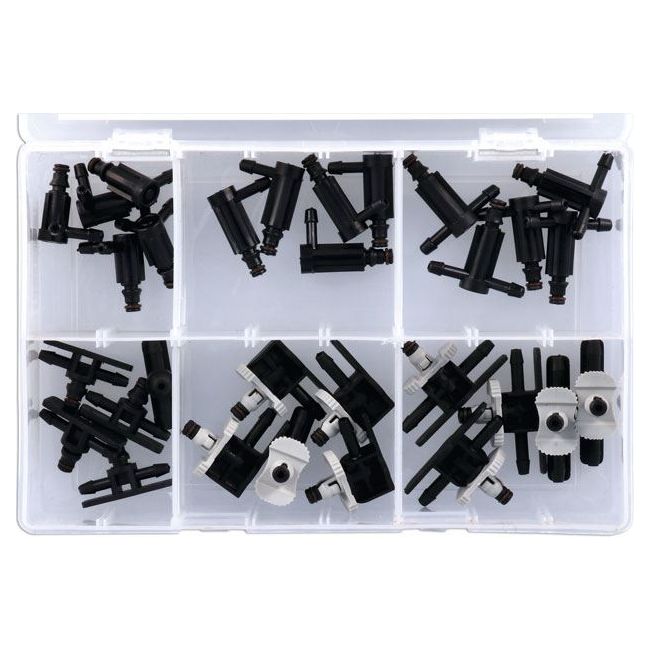 Connect Assorted Popular Common Rail Leak off Connectors - Bosch 30pc 34080 Tool Connection - Dynamic Drive