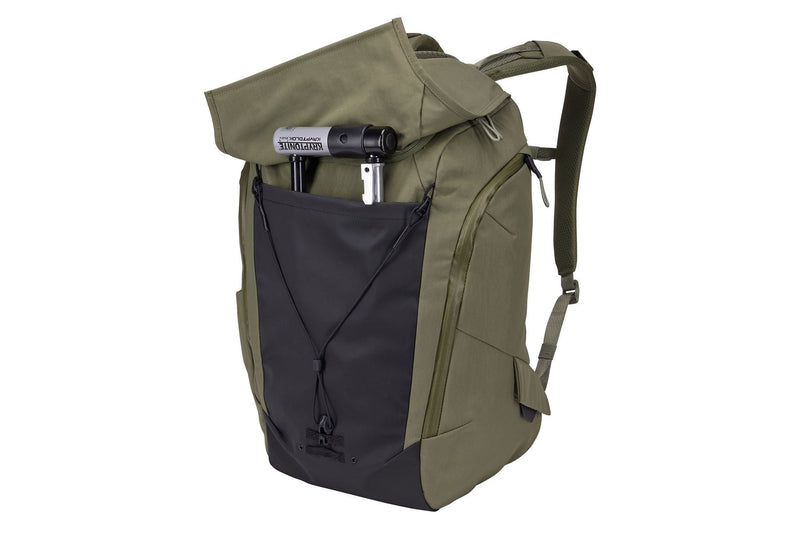 Thule Paramount bike commute backpack soft green 28L Thule - Dynamic Drive