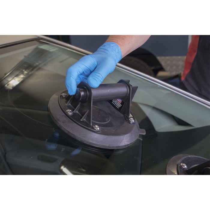 Sealey Heavy Lift Suction Cup with Vacuum Grip Indicator Sealey  - Dynamic Drive