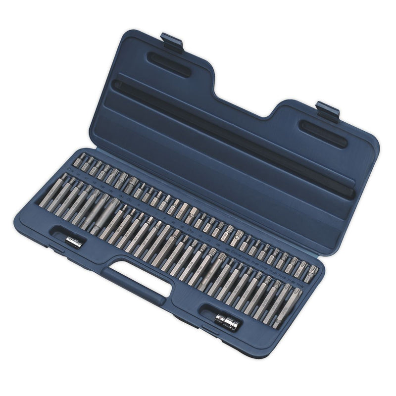 Sealey Premier Ribe Spline Hex Security Trx-Star Socket Bit Set 30mm 75mm Sealey  - Dynamic Drive