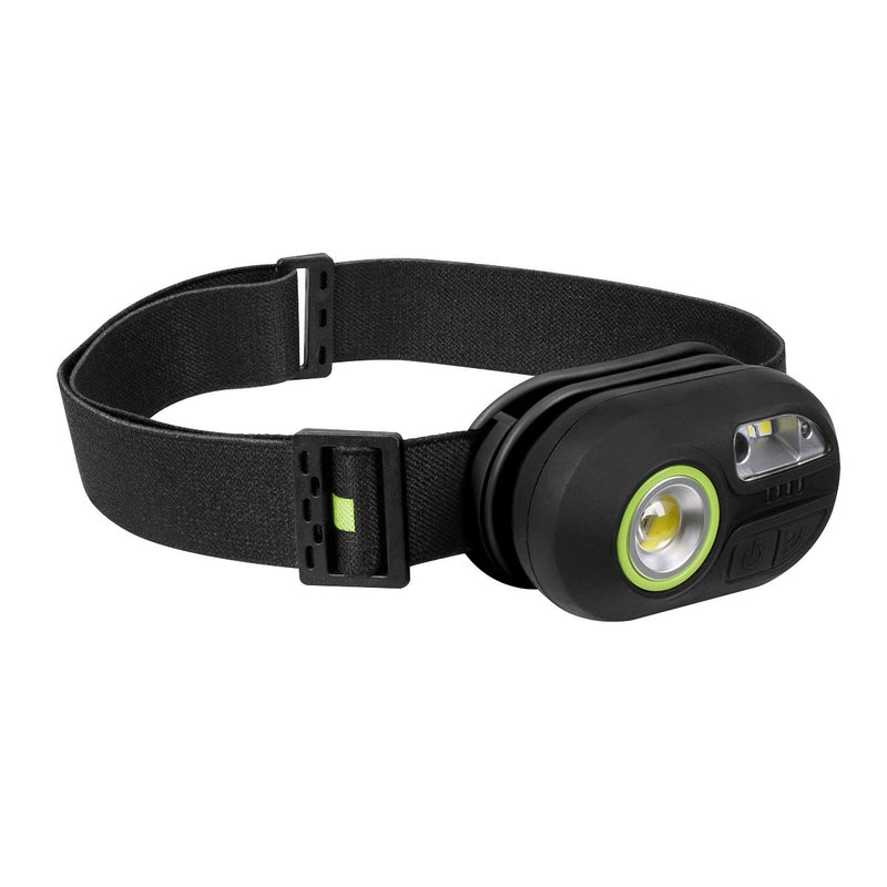 Sealey Rechargeable Headlight with Sensor 3W COB LED & 1W SMD LED Sealey  - Dynamic Drive