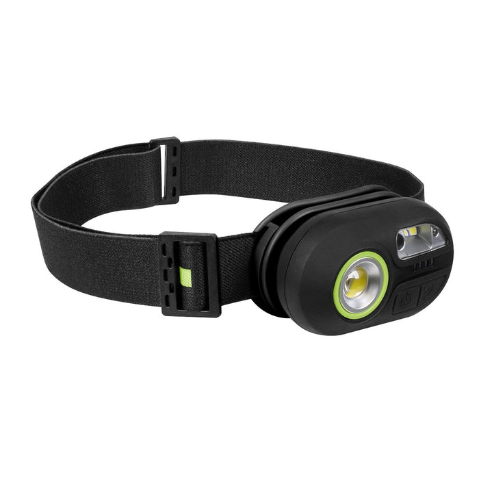 Sealey Rechargeable Headlight with Sensor 3W COB LED & 1W SMD LED Sealey  - Dynamic Drive