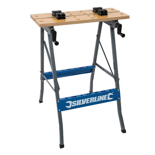 Silverline Portable Workbench 100kg TB01 Silverline  - Dynamic Drive
