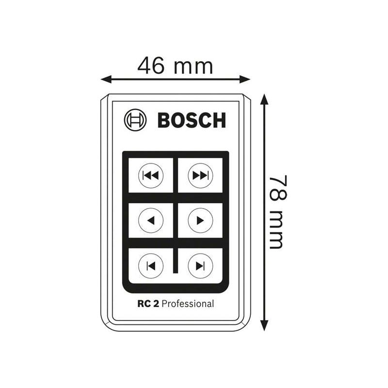 Bosch RC 2 Professional Remote Bosch - Dynamic Drive